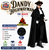 Adults Highwayman Bandit Costume Dick Turpin Old English Halloween Fancy Dress