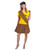 Ladies Pot Brownie Costume Girl Scout Cookies Fancy Dress 420 Weed UK
