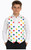 Childs Multicoloured Polka Dot Backless Waistcoat Fancy Dress Accessory [Age 8-12 Years]
