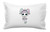 White Pillow Case LOL Girl Cat Bunny Princess Super Punk Unicorn Pink Bow Roller