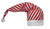 Adults Candy Cane Red & White Striped Victorian Style Night Cap Christmas Fancy Dress Novelty Hat