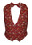 Adults Christmas Gingerbread Festive Backless Waistcoat & Bow Tie Fancy Dress