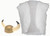Childs Barbarian Viking Medieval Faux Fur Waistcoat & Horned Helmet Norse Fancy Dress Costume Accessory