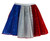 Adults National Flag of France 15" (38cm) Length Sequined Skirt Fancy Dress