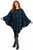 Womens Traditional Tartan Poncho Shawl Burns Night Hogmanay Fancy Dress