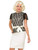 Roaring 20's Lace Blouse Charleston Gangsters Mol Cos Play Fancy Dress