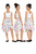 Childs Multicoloured Polka Dot Square Skirt Handkerchief Skirt Fancy Dress