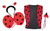 Childs Insect Ladybird Lady Bug Waistcoat & 3 Piece Wing Set World Book Day Fancy Dress Costume