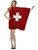 Adults Patriotic Sports Supporters Country National Flag Dress Fancy Dress