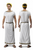 Adults Roman Grecian Greek Toga Tabard Robes & Laurel Historical Fancy Dress Costume