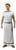 Adults Roman Grecian Greek Toga Tabard Robes & Laurel Historical Fancy Dress Costume