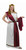 Womens Greek Goddess Roman Senator Grecian Mythology Toga Robes Historical Fancy Dress Costume