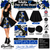 Adults 15" Day of the Dead Skulls & Roses Panel Skirt Halloween Fancy Dress