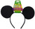 Black Mouse Ears on Headband Animals Nature Rodent Fancy Dress Costume Headwear