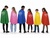 Adults Super Moody 35" Length Superhero Cape Joke Prank Fancy Dress Costume Accessory