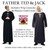 Adults Father Ted or Jack Comedy TV Show Priest Vicar Religious Father Fancy Dress Costume