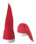 Adults Novelty Christmas Naughty Bad Elf Hat Xmas Santa Claus Fleece Stocking Cap With Bobble [One Size]