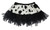 Adults 12" (30cm) Cowhide Animal Print Cyber Tutu Skirt Jessie Cowgirl Wild West Fancy Dress [S-M]