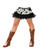 Ladies Jessie 12" Cow Print Cyber Tutu Skirt Cowboy & Western Fancy Dress [Size 8-12]