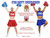 Mens Stag Do Party Cheerleader Bachelor Night Drag Fancy Dress Costume