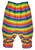 Adults Short Length Rainbow Stripe Bloomers LGBT Pride March Festival Fancy Dress