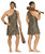 Adults Caveman Stone Age Neanderthal Prehistoric Fancy Dress Costume [3 Sizes]