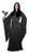 Ladies Morticia Adams Black Gothic Dress & Belt Halloween Fancy Dress Costume [2 Sizes]