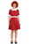 Adults Annie Dress & Wig Orphan Girl World Book Day Movie Fancy Dress Costume [2 Sizes]