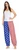 Adults Captain Spaulding USA Stars & Stripes Full Length Clown Pants Halloween Fancy Dress