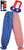 Adults Captain Spaulding Clown Pants USA Hat & Facepaints Circus Horror Movie Halloween Fancy Dress [2 Sizes]