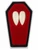 Halloween Vampire Fangs Dracula Teeth & Adhesive Fancy Dress Costume Accessory