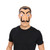 Eccentric Artist Mask Bank Robber Heist Halloween Fancy Dress Costume Accessory