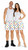 Adults Multicoloured Polka Dot Pantomime Dame Short Bloomers Fancy Dress Pants