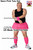 Mens Stag Do Neon Pink Tutu Kit Stag Night Fancy Dress [2 Sizes]