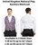 Adults Union Jack Flag Backless Waistcoat United Kingdom UK Great Britain GB Supporters Fancy Dress