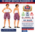 Adults Short Length Union Jack Flag Bloomers United Kingdom Great Britain Supporters Fancy Dress