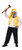 Adults 7 Dwarfs Gnomes Elf Stag Night Festival Group Fancy Dress Costume