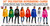 Adults 35" Length Customised Personalised Superhero Cape Team Building Fancy Dress Costume Accessory [8 Colours]