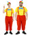 Adults Traditional Tweedle Dee Tweedle Dum World Book Day Wonderland Fancy Dress Costume [2 Sizes]