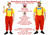 Adults Traditional Tweedle Dee Tweedle Dum World Book Day Wonderland Fancy Dress Costume [2 Sizes]