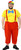Adults Traditional Tweedle Dee Tweedle Dum World Book Day Wonderland Fancy Dress Costume [2 Sizes]