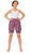 Childs Union Jack Flag Bloomers United Kingdom UK Great Britain GB Supporters Fancy Dress [Age 8-12 Years]