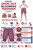 Childs Union Jack Flag Bloomers United Kingdom UK Great Britain GB Supporters Fancy Dress [Age 8-12 Years]