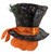 Adults Mad Hatter Top Hat Wonderland Fancy Dress Costume Accessory [One Size]