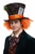 Adults Mad Hatter Top Hat Wonderland Fancy Dress Costume Accessory [One Size]