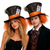 Adults Mad Hatter Top Hat Wonderland Fancy Dress Costume Accessory [One Size]