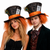 Adults Mad Hatter Top Hat Wonderland Fancy Dress Costume Accessory [One Size]