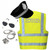 Adults Cuntstable Police Hat Hi Viz Vest & Handcuffs Stag Party Stag Night Fancy Dress Costume