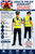 Adults Police Sargeant Hi Viz Vest Hat & Handcuffs Fancy Dress Costume