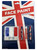 Union Jack UK Face Paint Red Blue & White Non Toxic Palette Fancy Dress Accessory